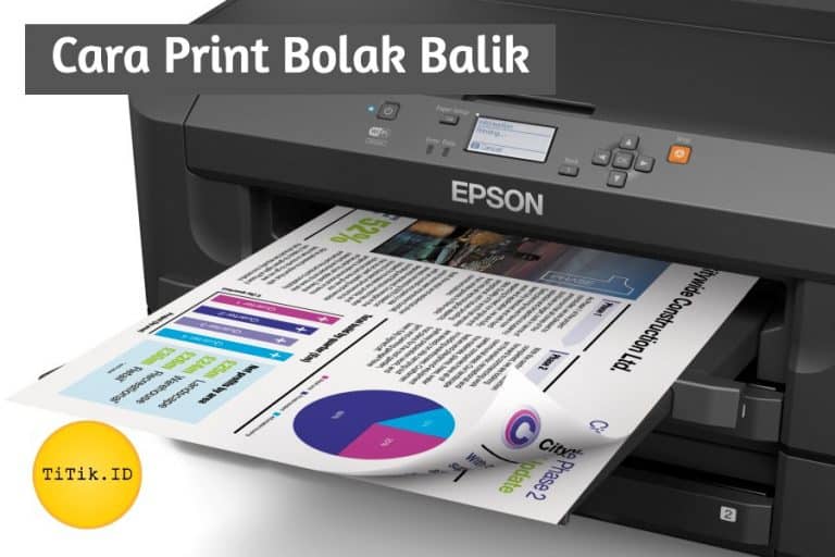 Cara Print Bolak Balik Pdf Word Secara Otomatis Manual Ganjil Genap