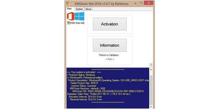 Aktivasi Windows 10 dengan KMSAuto Net