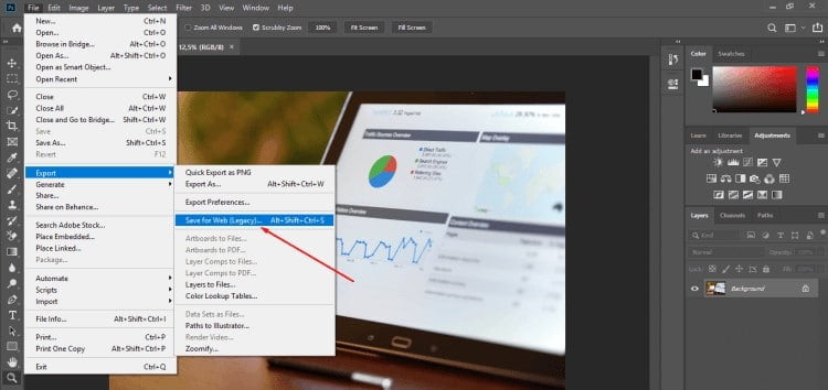 Menggunakan Adobe Photoshop 2