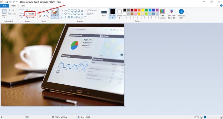 Menggunakan Microsoft Paint 2