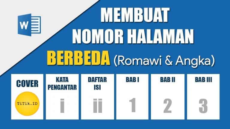 9+ Cara Membuat Halaman Di Word Lengkap Dengan Berbagai Variasi