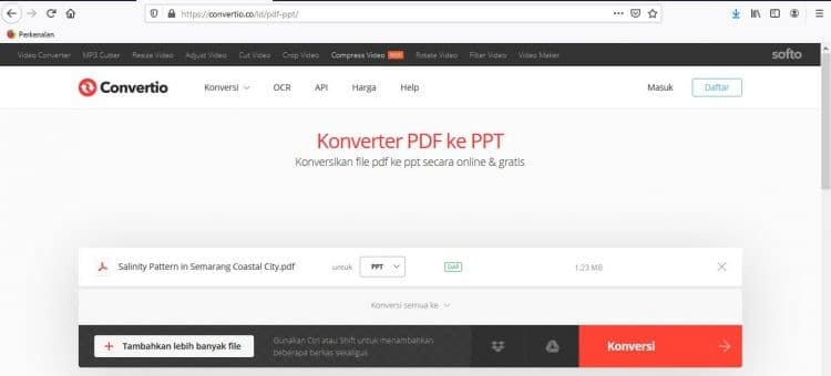 PDF ke PPT Convertio Download