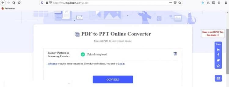 PDF ke PPT HiPDF Download