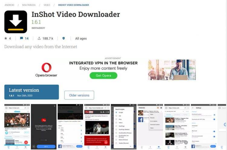 Video Downloader for Facebook by InShot Inc