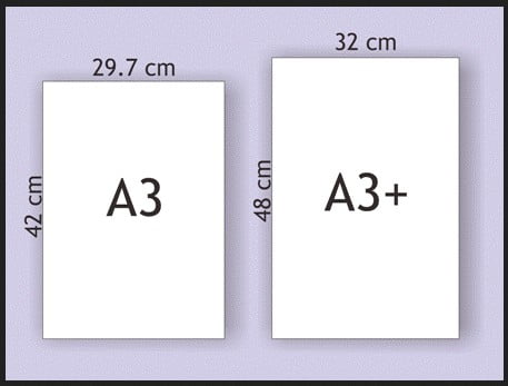 Ukuran Kertas A3 Plus