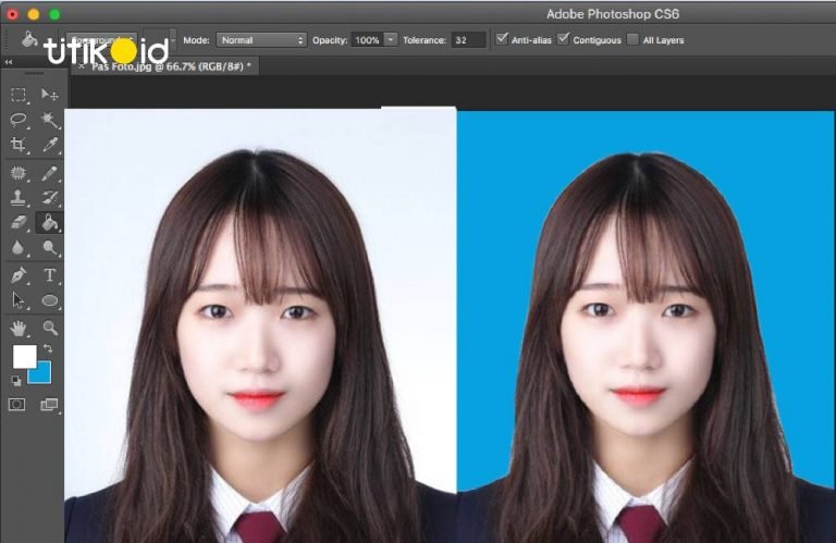   Cara Mengganti Background Foto  dengan Photoshop Gambar  
