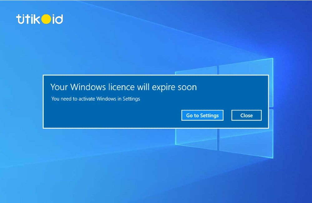 Your Windows License Will Expire Soon