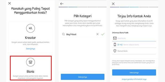 Cara Menambahkan Tulisan Blog Pribadi di Instagram