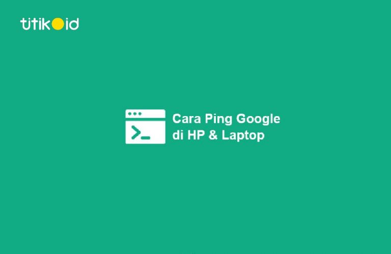 Cara Ping Google