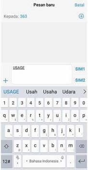 Cek Kuota Indosat dan IM3 melalui SMS