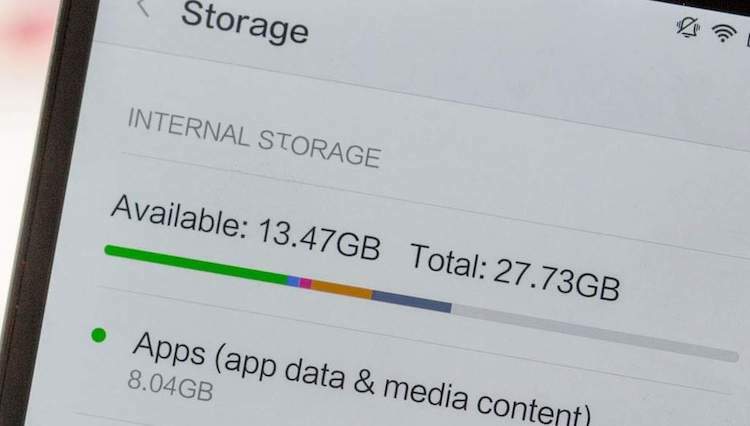 Memori Internal Penuh