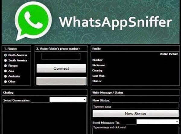 Sadap WA via WhatsApp Sniffer
