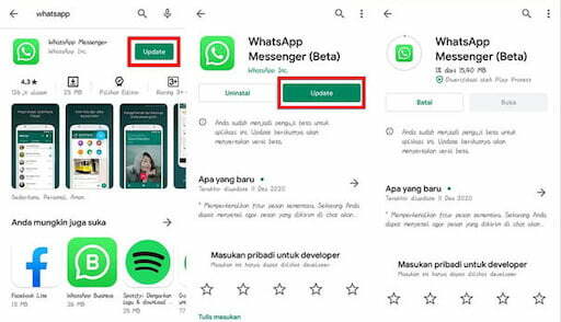 Update WhatsApp