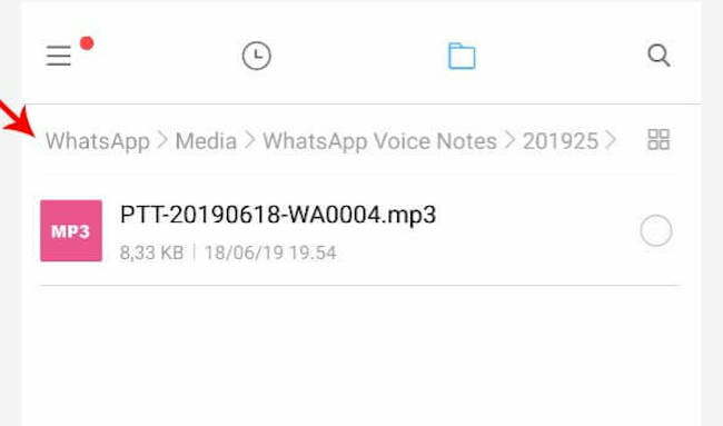 Cara Menyimpan Voice Note WhatsApp