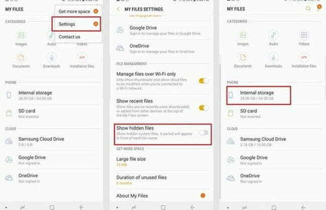Melihat Status Whatsapp Melalui File Manager 4