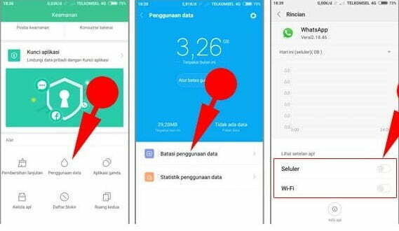 Cara Menonaktifkan WhatsApp Sementara di HP Xiaomi