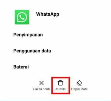 Install Ulang WhatsApp 2