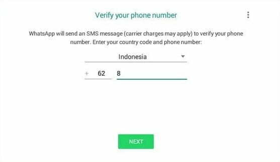 Periksa Nomor WhatsApp